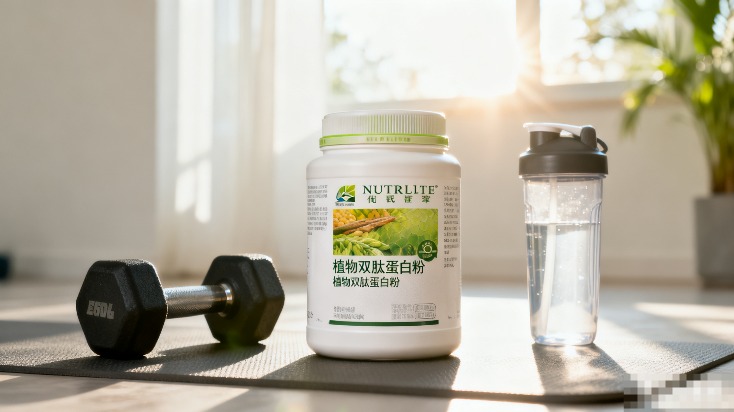 纽崔莱植物双肽蛋白粉,增肌补充蛋白质好帮手