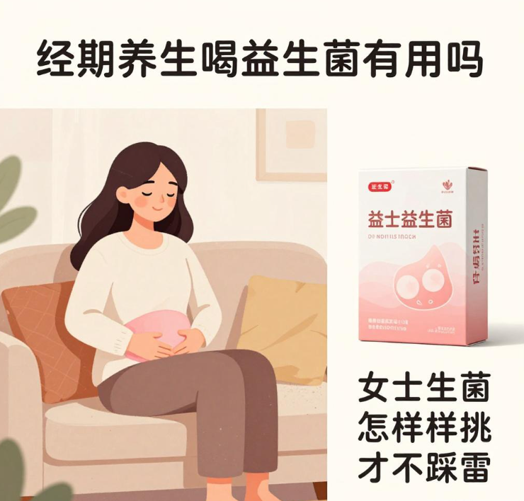 经期养生喝益生菌有用吗，女士益生菌怎样挑才不踩雷