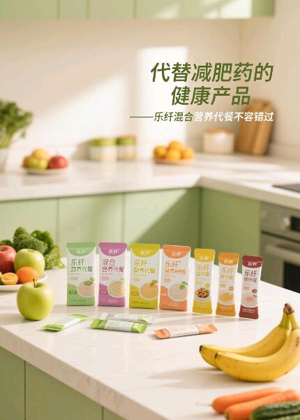 代替减肥药的健康产品有哪些？乐纤混合营养代餐不容错过