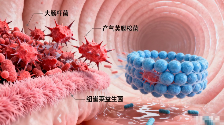 肠道有害菌太多吃什么益生菌抑制？推荐吃这款纽崔莱益生菌