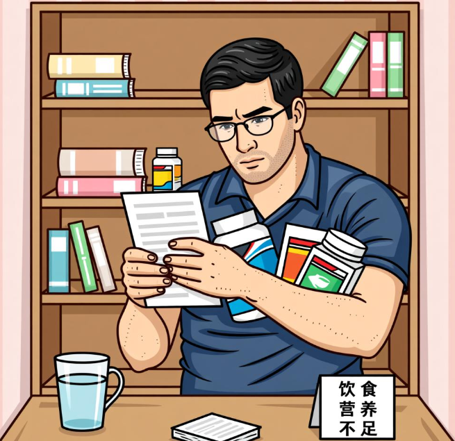 男人从食物中获取的营养不足会怎么样？如何才能补充足够营养？