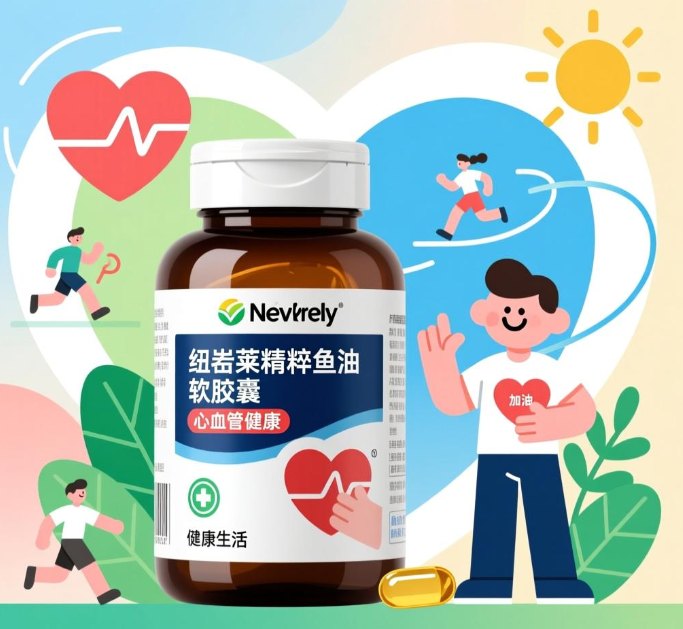 吃什么可以让心血管更加健康?推荐吃这款鱼油胶囊