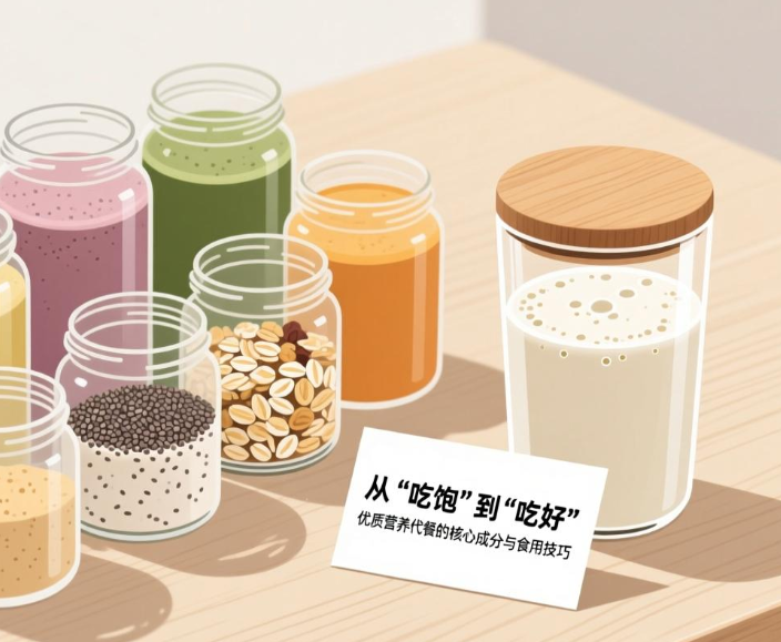 从“吃饱”到“吃好”：优质营养代餐的核心成分与食用技巧