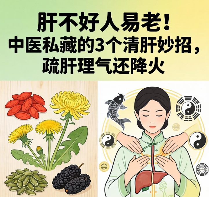 熬夜党、酒桌族必看！科学清肝利肝指南，远离脂肪肝、肝火旺