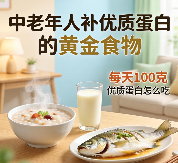 优质蛋白怎么选？医生推荐：这10种食物堪称“蛋白黄金”