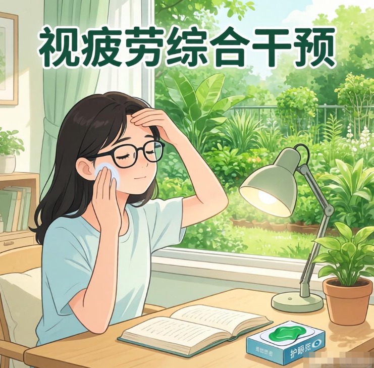 视疲劳综合干预：多维度调理，告别眼部不适