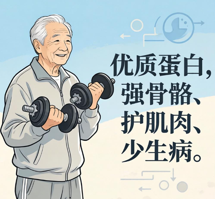 中老年养生别乱补！优质蛋白，强骨骼、护肌肉、少生病