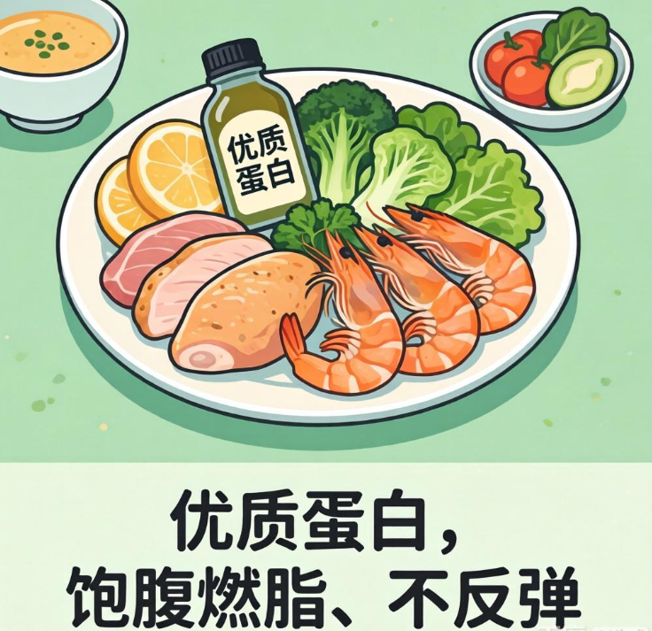 减脂期别只吃水煮菜！优质蛋白，饱腹燃脂、不反弹