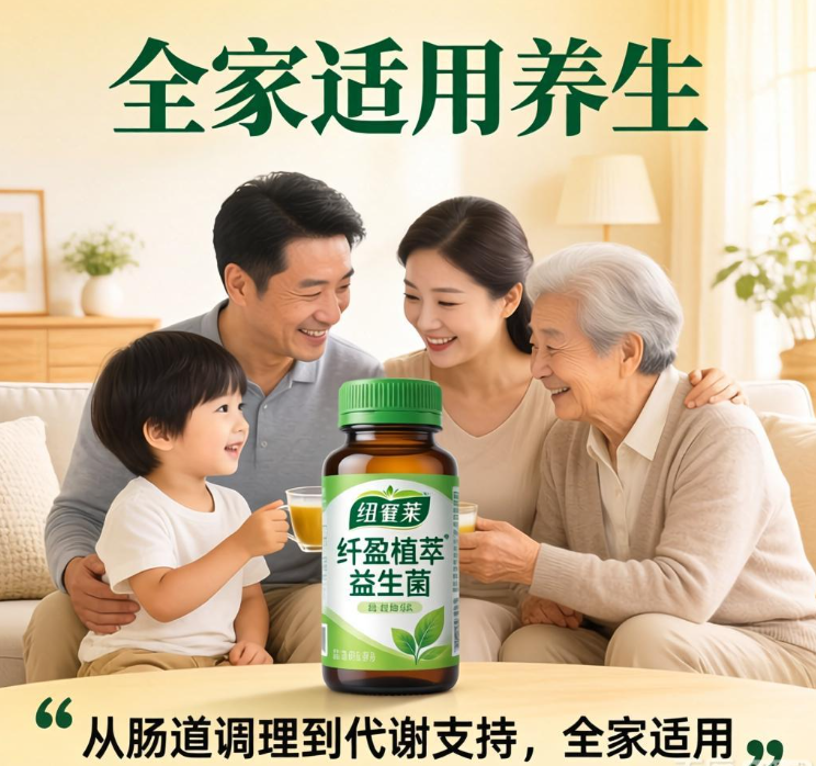 日常养生喝什么？从肠道调理到代谢支持，全家适用的纽崔莱纤盈植萃益生菌使用全攻略