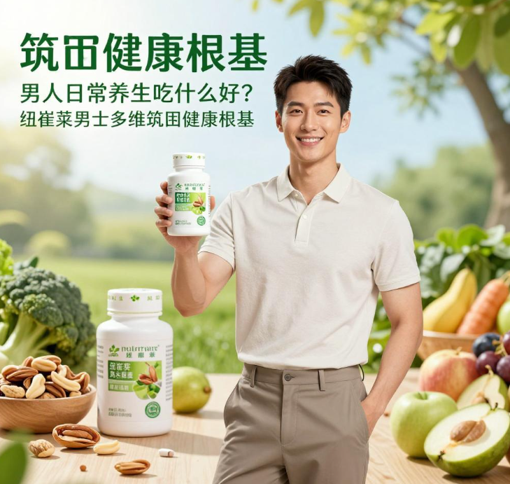 男人日常养生吃什么好？纽崔莱男士多维筑牢健康根基