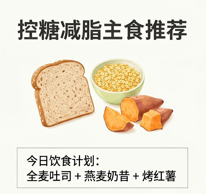 体重管理期怎么吃主食？控糖与减脂的平衡之道