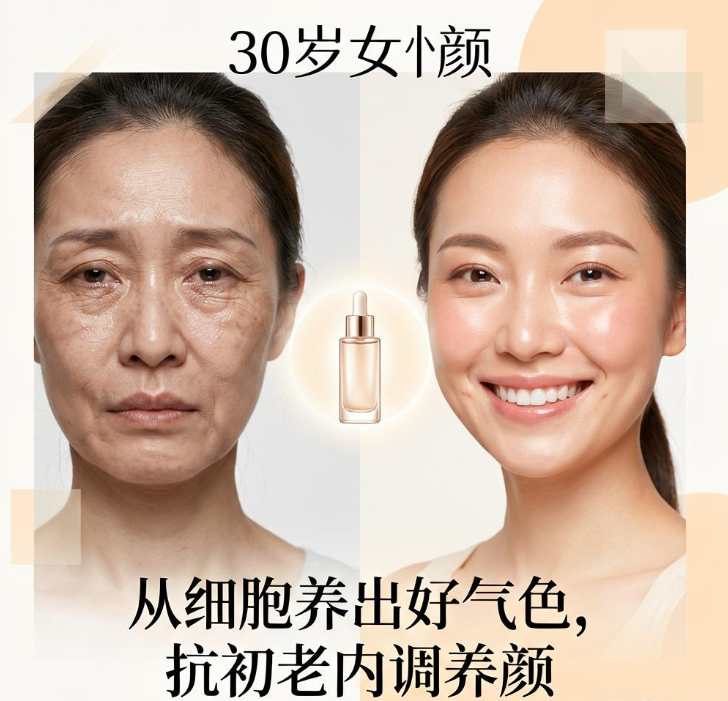 30岁后女人怎么内调养颜抗初老？这款产品从细胞养出好气色