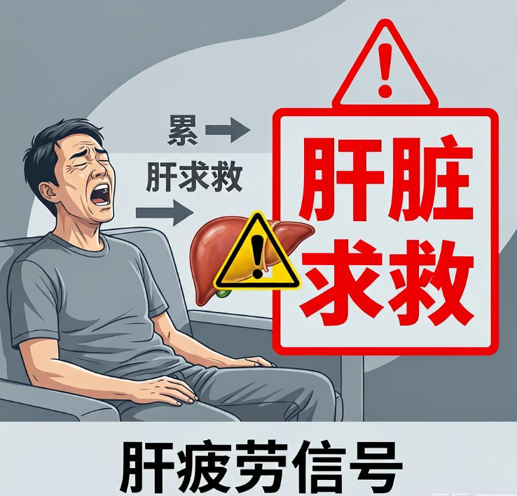 总是觉得累没精神？可能是你的肝脏在求救