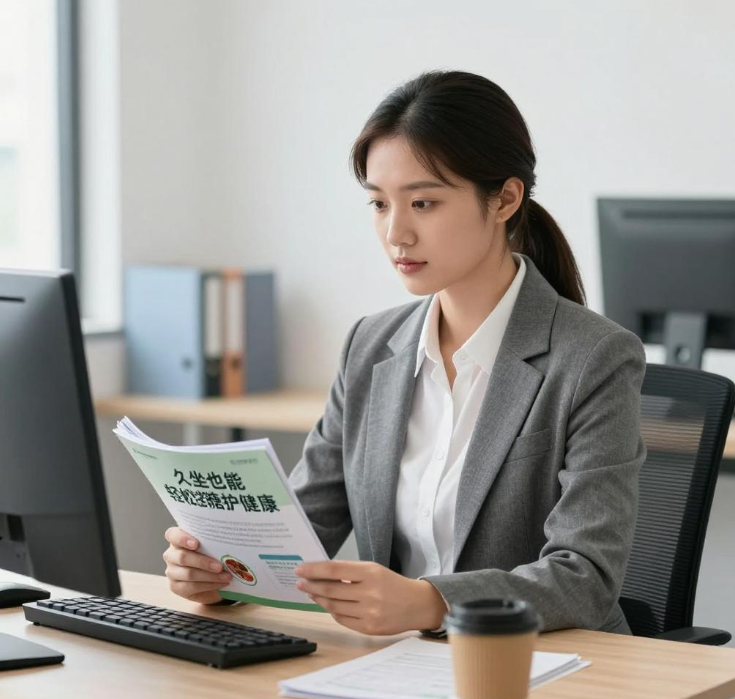 上班族养生指南，久坐不动也能轻松控糖护健康