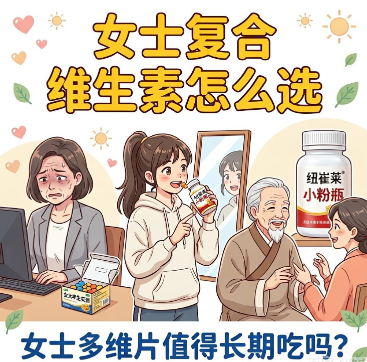 女大学生记账党实测，女士多维片值得长期吃吗