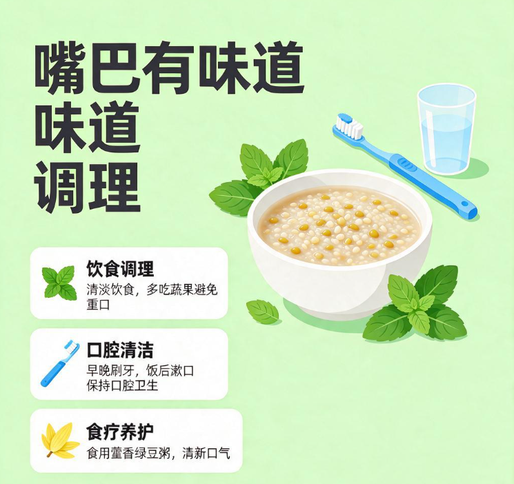 嘴巴里总有味道和人说话很尴尬怎么办