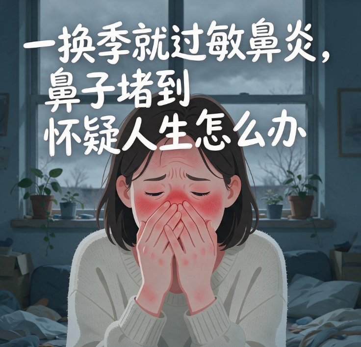 一换季就过敏鼻炎，鼻子堵到怀疑人生怎么办