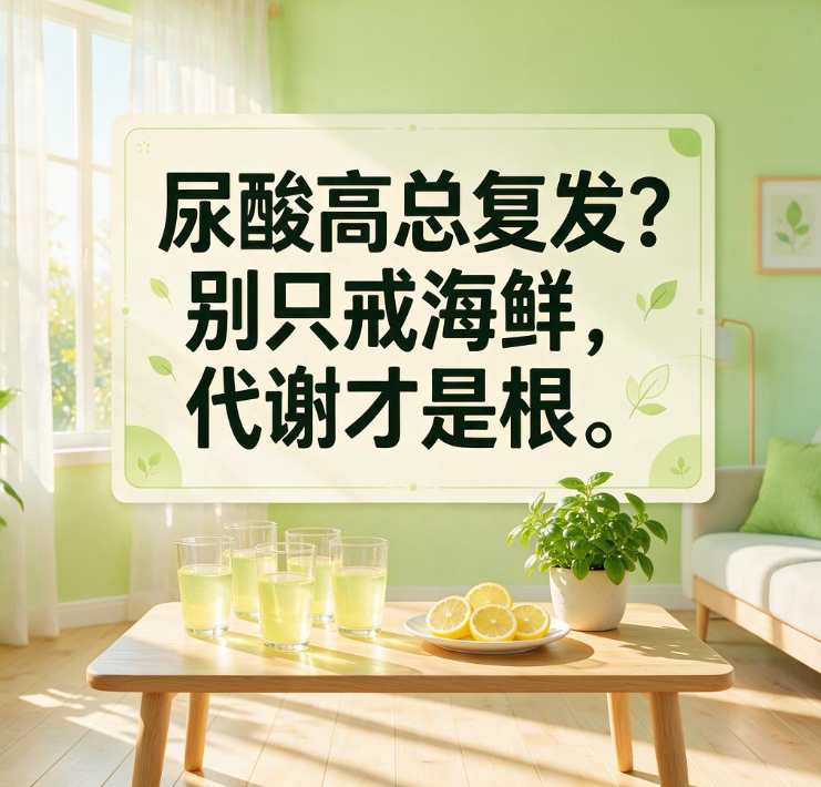 尿酸高总复发？别只戒海鲜，代谢才是根