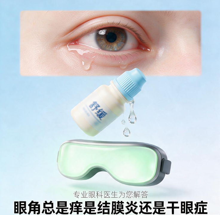 眼角总是痒是结膜炎还是干眼症