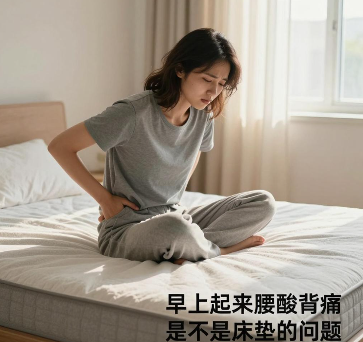 早上起来腰酸背痛是不是床垫的问题